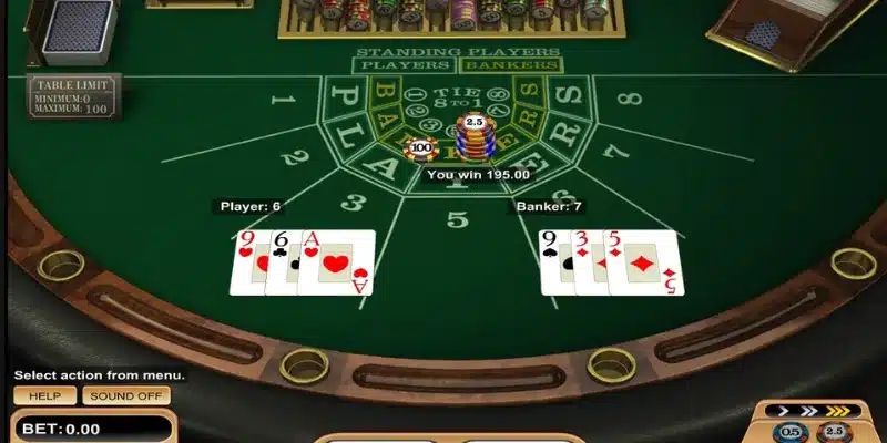 Tham gia săn thưởng Baccarat tại nhà cái 8KBET