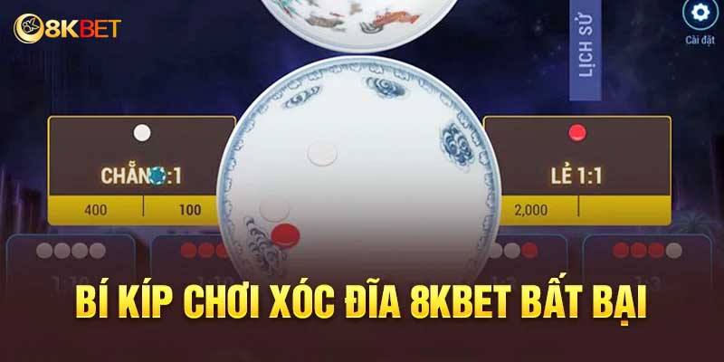 Cách chơi xóc đĩa 8KBET