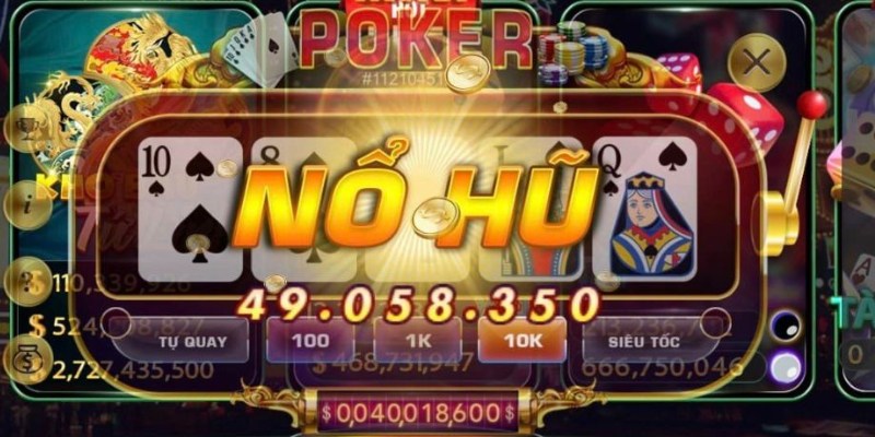 Truy cập đơn giản và trải nghiệm cược nổ hũ mini Poker