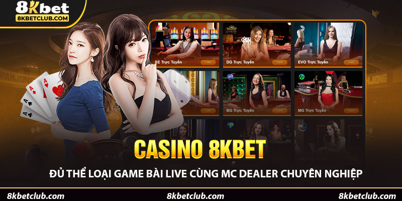 Sảnh cược chuyên nghiệp đa thể loại live casino của nhà cái